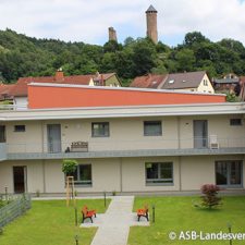 Blick auf das Seniorendorf in Kirkel