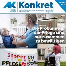 Titelbild AK Konkret zum Thema Pflege