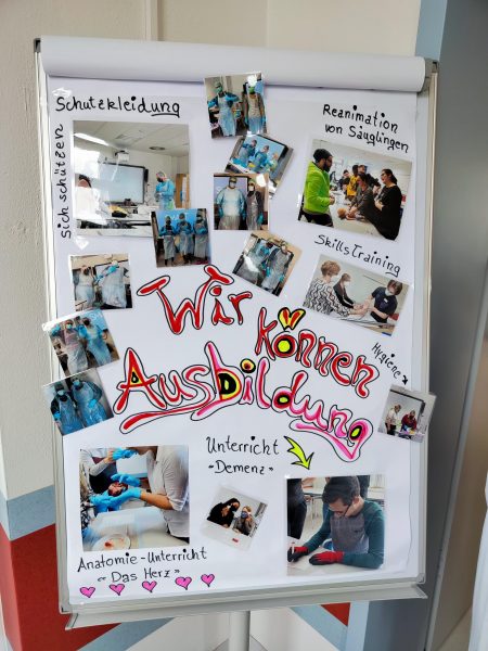 Plakat zur Ausbildung im Marienhausklinikum IGB