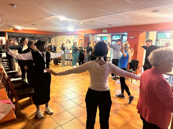 Einer der Workshops im Bildungszentrum Kirkel