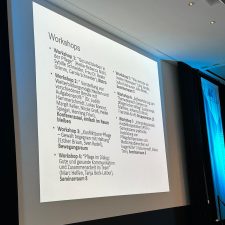 Auflistung der Workshops des Pflegekongresses