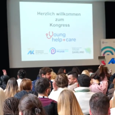 Begrüßung der Teilnehmer zum Gesundheitskongress im Bildungszentrum Kirkel